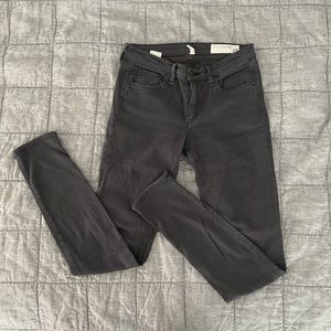 Gray mid rise skinny Rag&Bone jeans, like-new